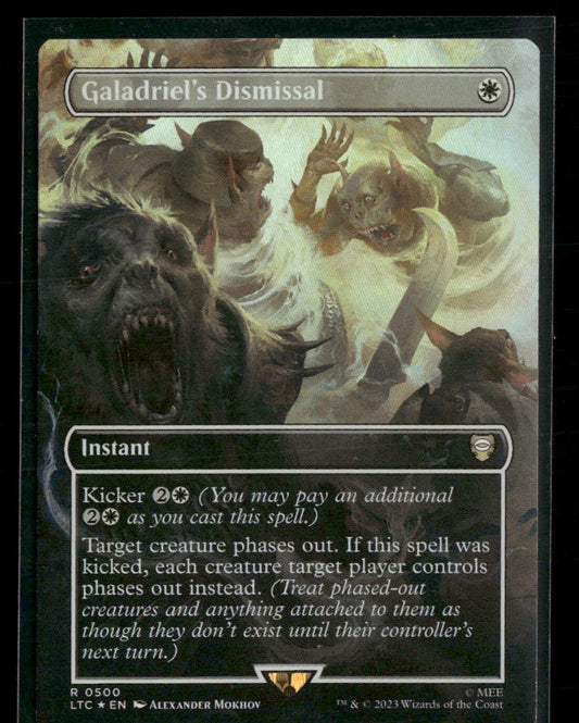 Commander: The Lord of the Rings: Galadriel's Dismissal (Borderless) Foil #500