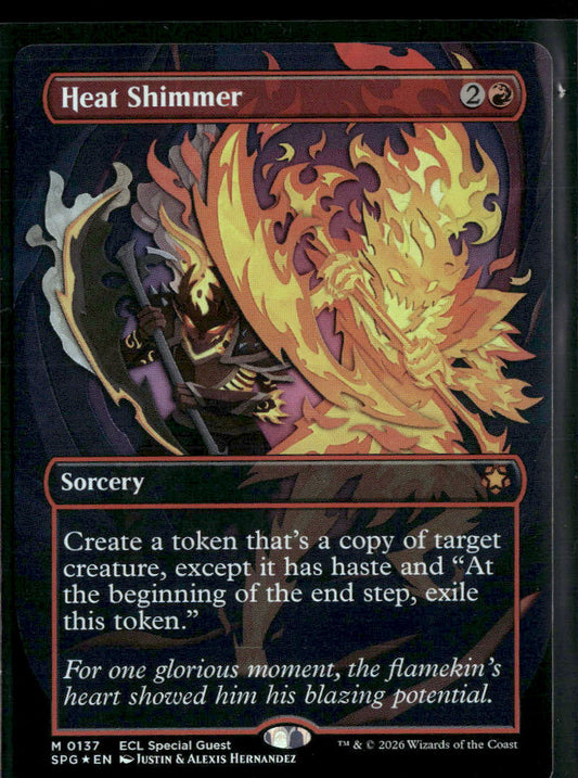 Special Guests Heat Shimmer (Borderless) Foil #137