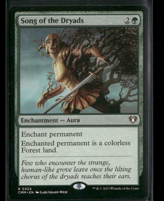 Commander Masters Song of the Dryads #324