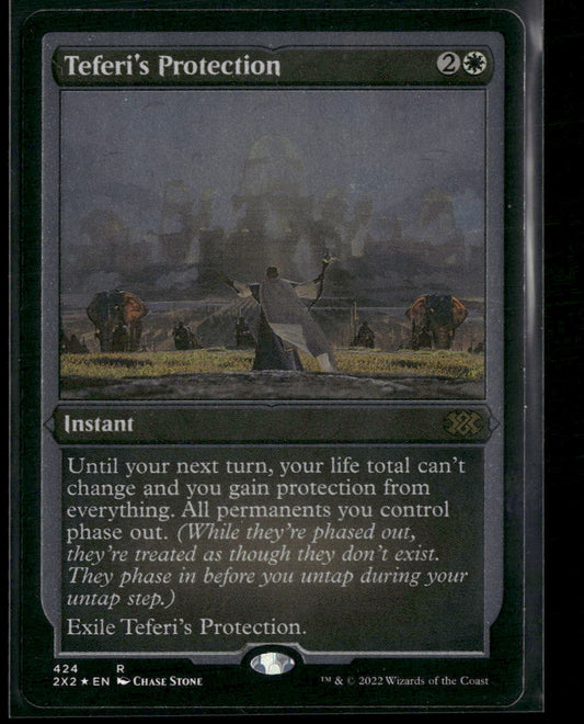 Double Masters 2022 Teferi's Protection (Foil Etched) #424