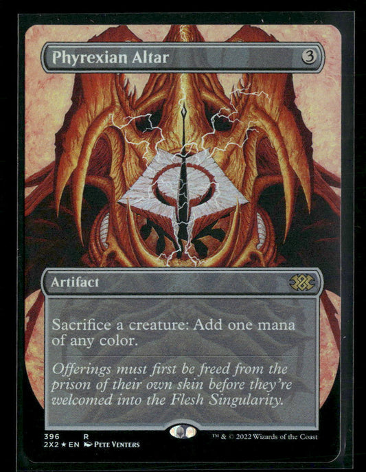 Double Masters 2022 Phyrexian Altar (Borderless) Foil #396