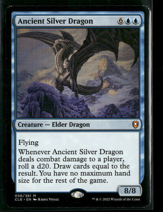 Commander Legends: Battle for Baldur's Gate Ancient Silver Dragon #56