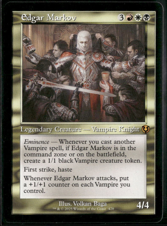 Innistrad Remastered Edgar Markov (Retro Frame) #428