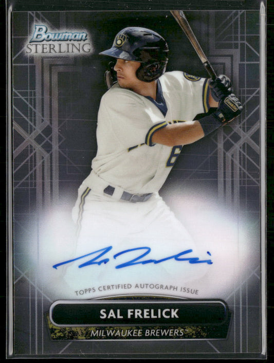 2022 Bowman Sterling Prospect Autographs Sal Frelick Auto #PA-SF