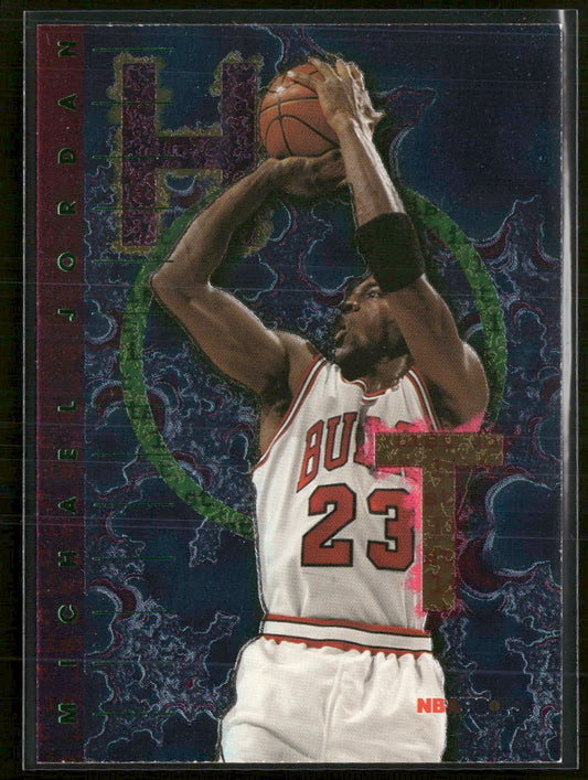 1995-96 Hoops Hot List Michael Jordan #1