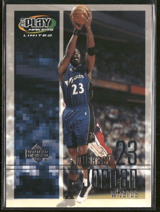 2001-02 UD PlayMakers Limited Michael Jordan #98