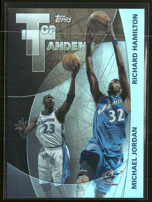 2002-03 Topps Top Tandems Michael Jordan / Richard Hamilton #TT6