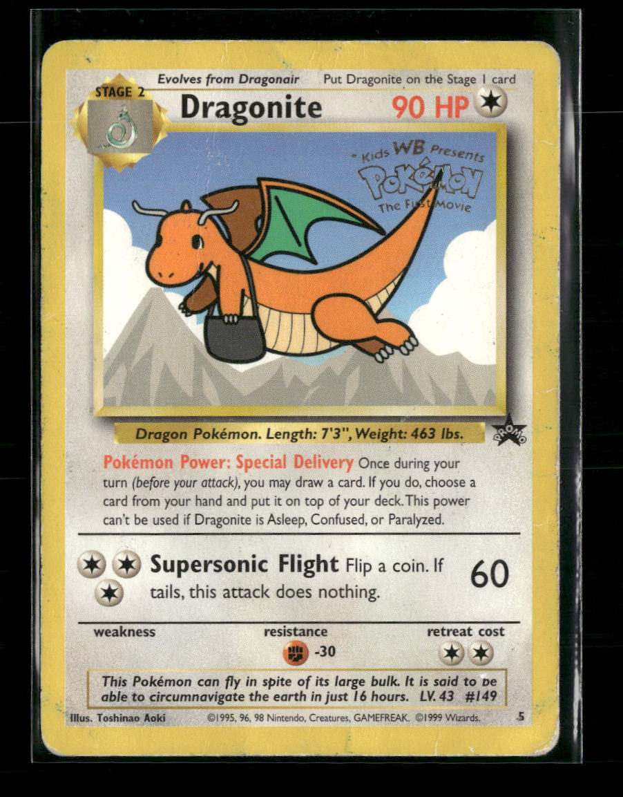 WoTC Promo Dragonite (Movie Promo) #05/53 *Damaged*