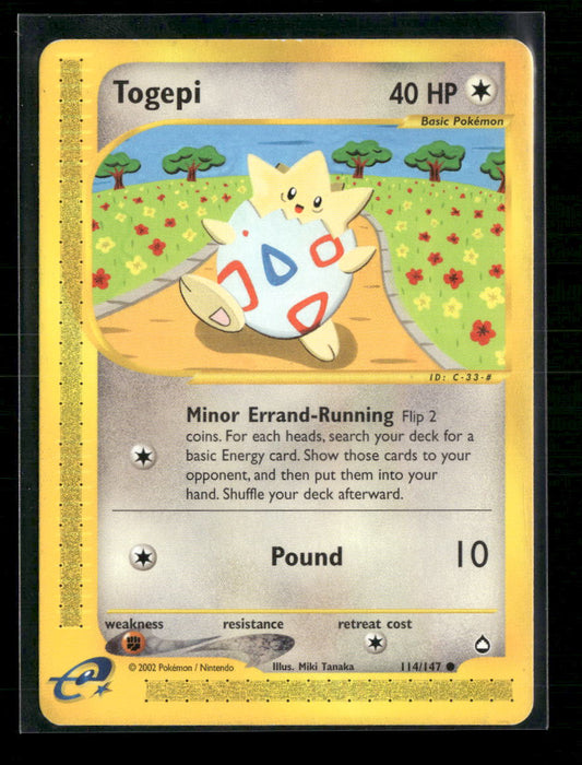 Aquapolis Togepi #114/147