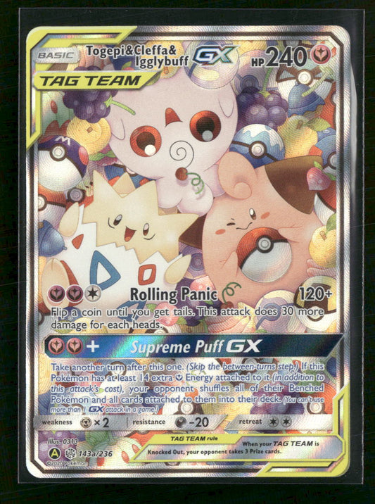 Alternate Art Promos Togepi & Cleffa & Igglybuff GX #143a/236