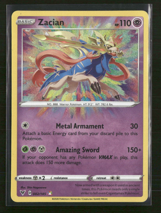 SWSH04: Vivid Voltage Zacian #082/185