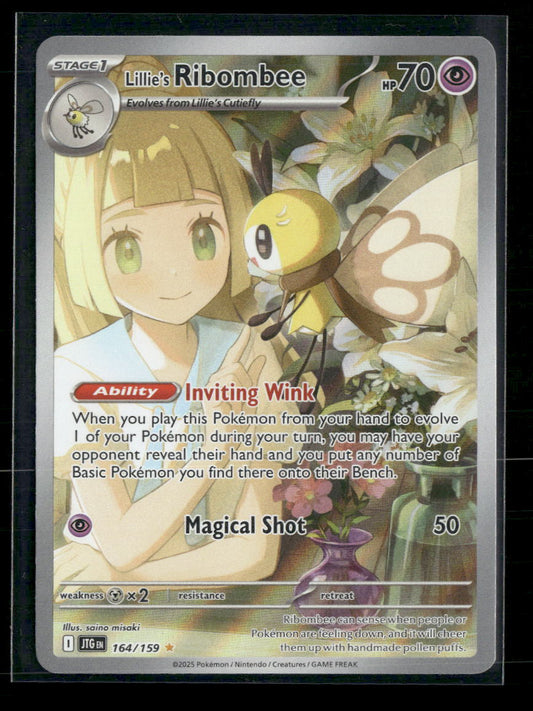 SV09: Journey Together Lillie's Ribombee #164/159