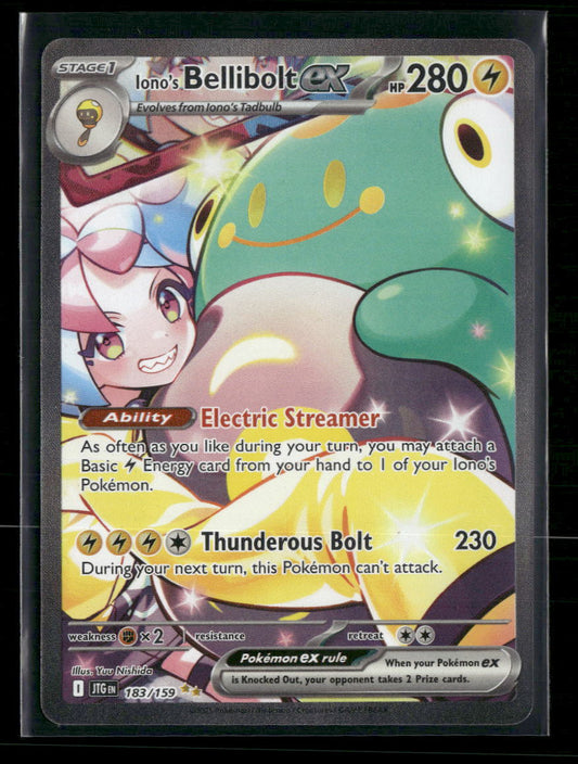 SV09: Journey Together Iono's Bellibolt ex #183/159