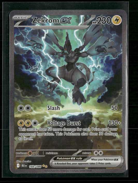 SV: Black Bolt Zekrom ex #166/086
