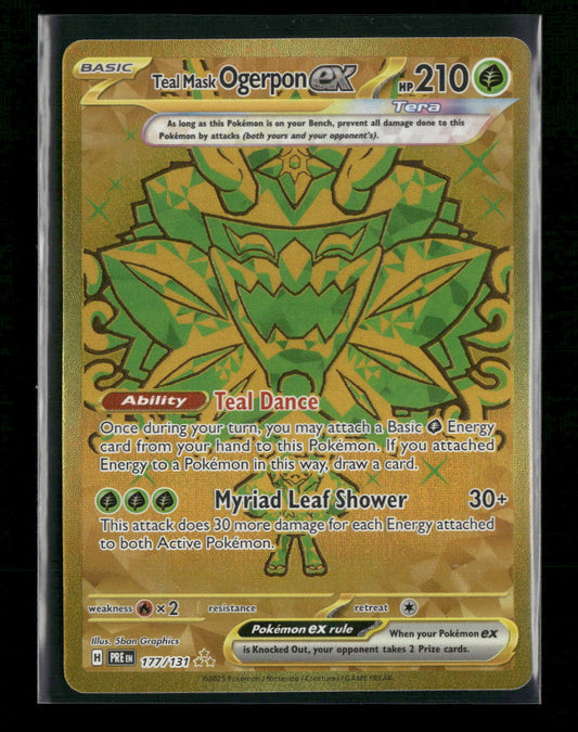 SV: Prismatic Evolutions Teal Mask Ogerpon ex #177/131
