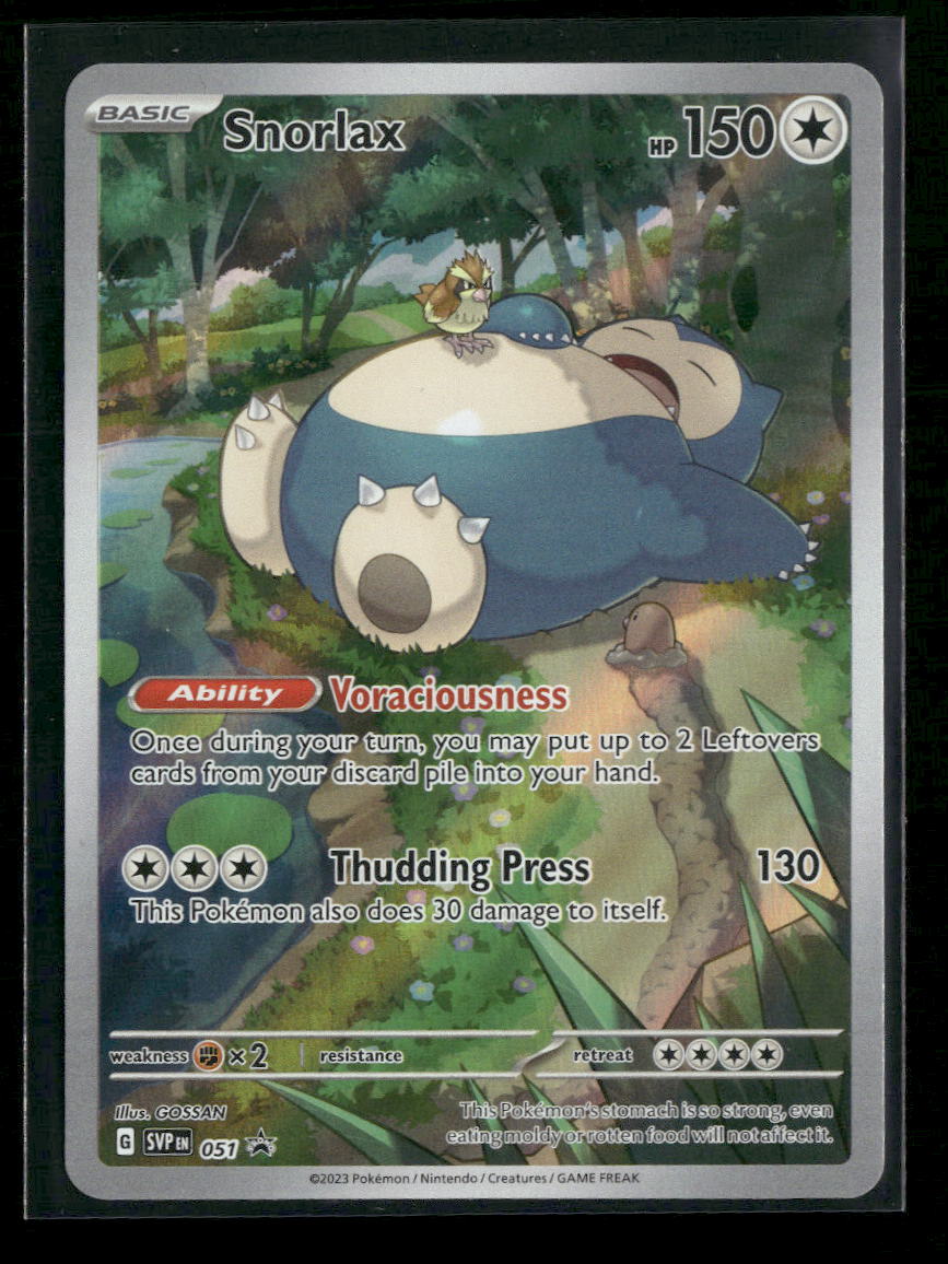 SV: Scarlet & Violet Promo Cards Snorlax #051