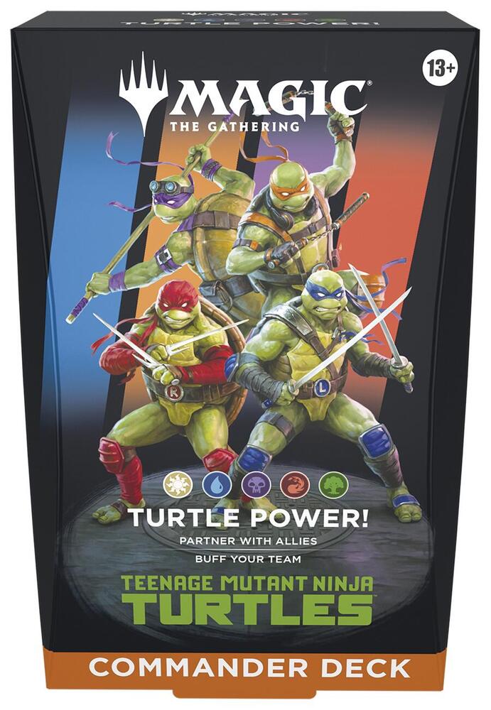 MTG Universes Beyond - Teenage Mutant Ninja Turtles Commander Deck - Turtle Power!