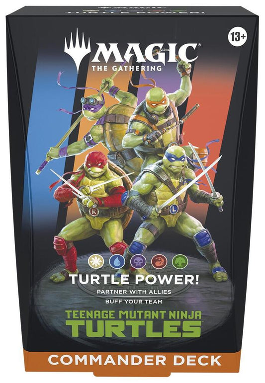 MTG Universes Beyond - Teenage Mutant Ninja Turtles Commander Deck - Turtle Power!