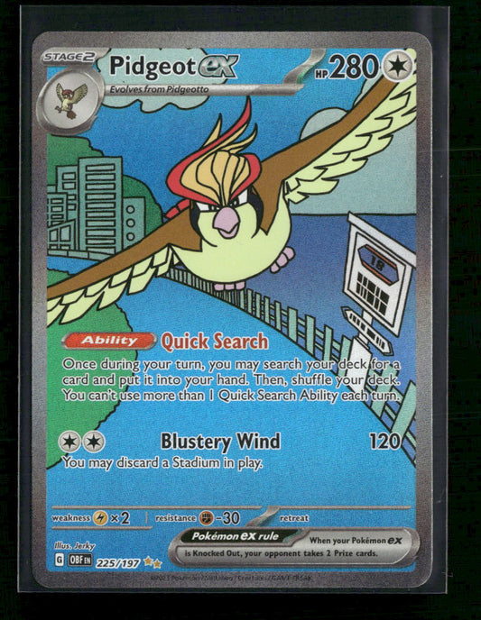 SV03: Obsidian Flames Pidgeot ex #225/197