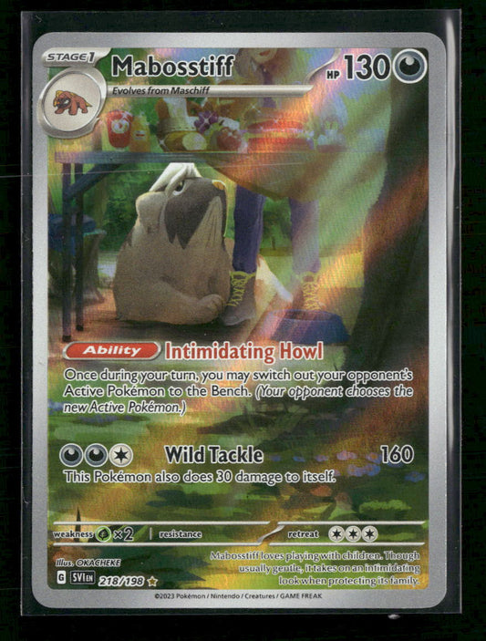 SV01: Scarlet & Violet Base Set Mabosstiff #218/198