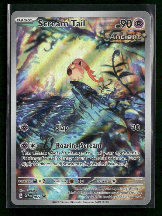 SV: Scarlet & Violet Promo Cards Scream Tail #065