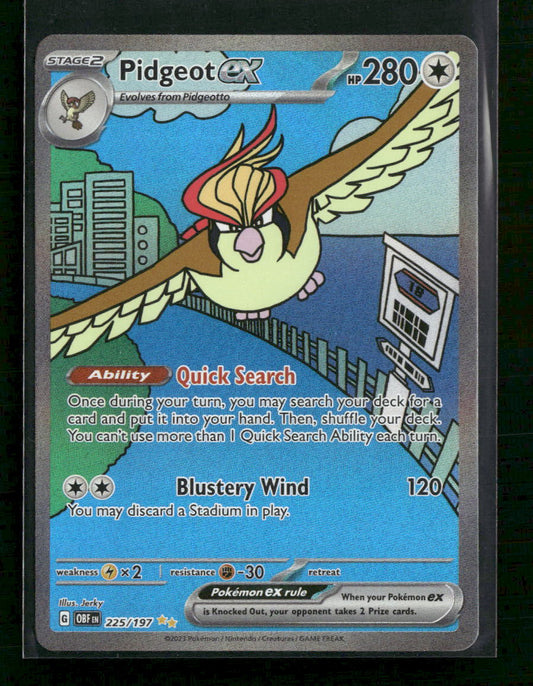SV03: Obsidian Flames Pidgeot ex #225/197
