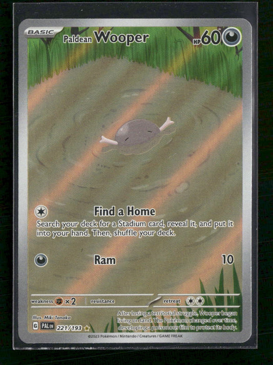 SV02: Paldea Evolved Paldean Wooper #221/193
