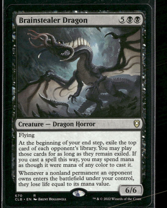 Commander Legends: Battle for Baldur's Gate Brainstealer Dragon #670