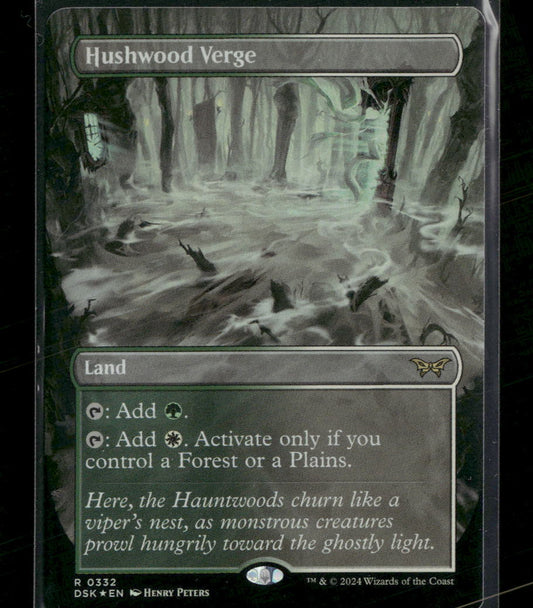 Duskmourn: House of Horror Hushwood Verge (Borderless) #332