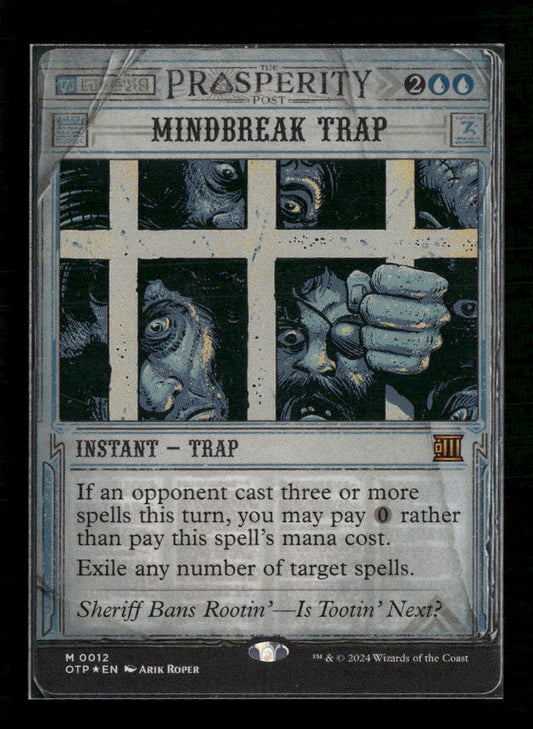 Outlaws of Thunder Junction: Breaking News Mindbreak Trap #12