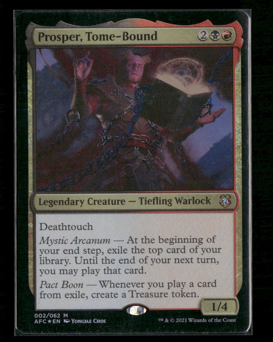 Commander: Adventures in the Forgotten Realms Prosper, Tome-Bound #2