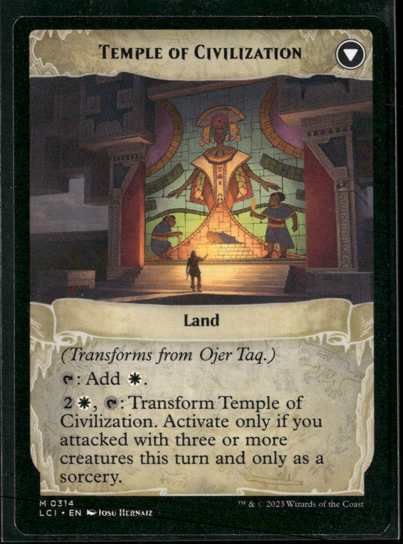 The Lost Caverns of Ixalan Ojer Taq, Deepest Foundation (Showcase) #31 – Orb Sports Cards & Collectibles
