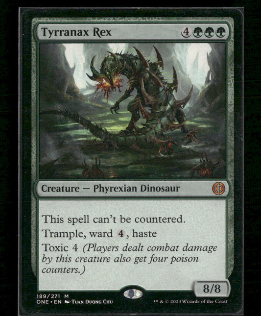 Phyrexia: All Will Be One Tyrranax Rex #189