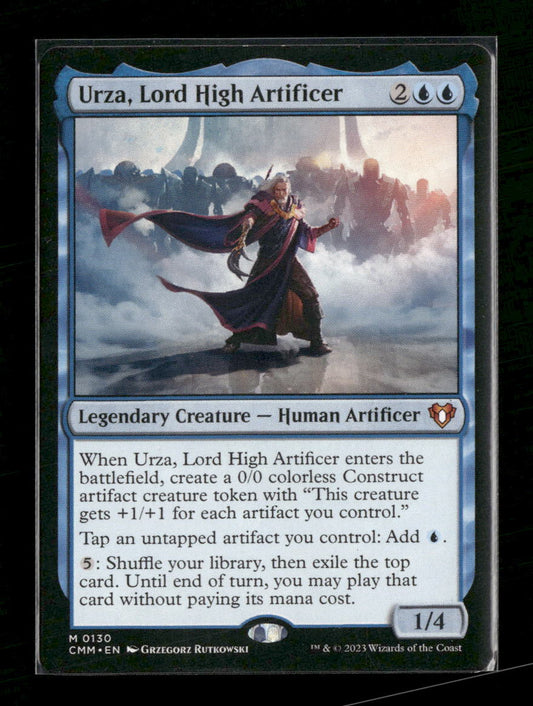 Commander Masters Urza, Lord High Artificer #130
