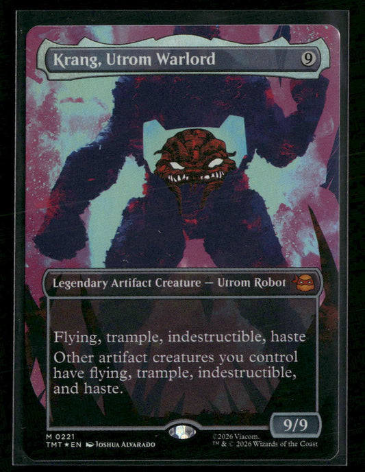 Teenage Mutant Ninja Turtles Krang, Utrom Warlord (Borderless) #221