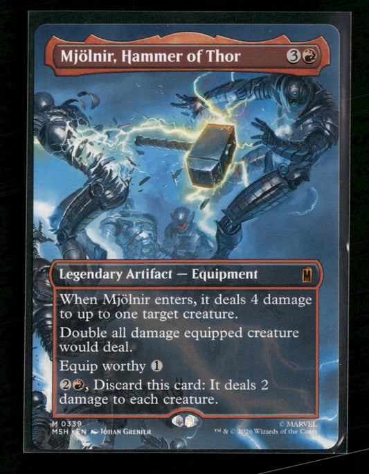 Marvel Super Heroes Mjolnir, Hammer of Thor (Borderless) (0339) #339