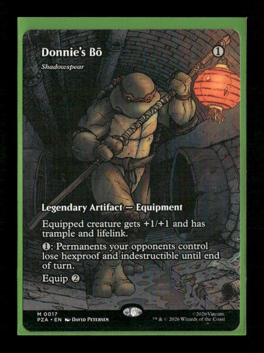 Teenage Mutant Ninja Turtles Source Material Donnie's Bo #17