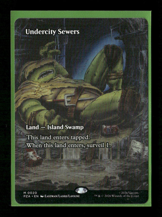 Teenage Mutant Ninja Turtles Source Material Undercity Sewers (Borderless) #20