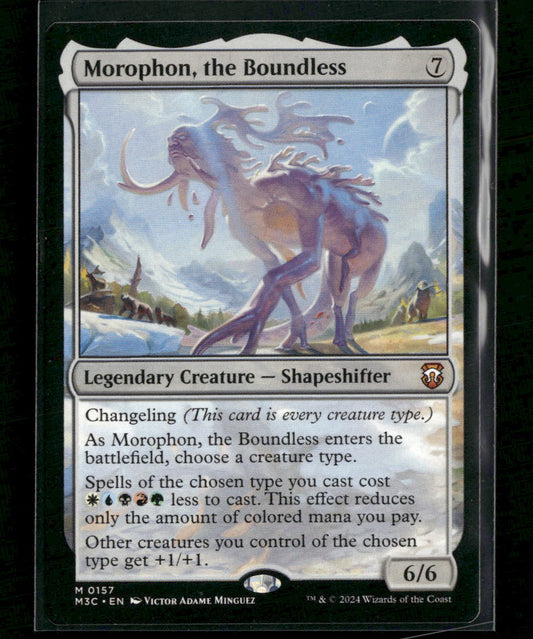 Commander: Modern Horizons 3 Morophon, the Boundless #157