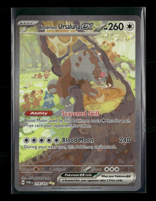SV06: Twilight Masquerade Bloodmoon Ursaluna ex #216/167