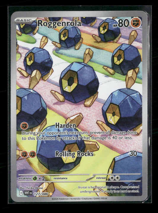 SV: White Flare Roggenrola #127/086