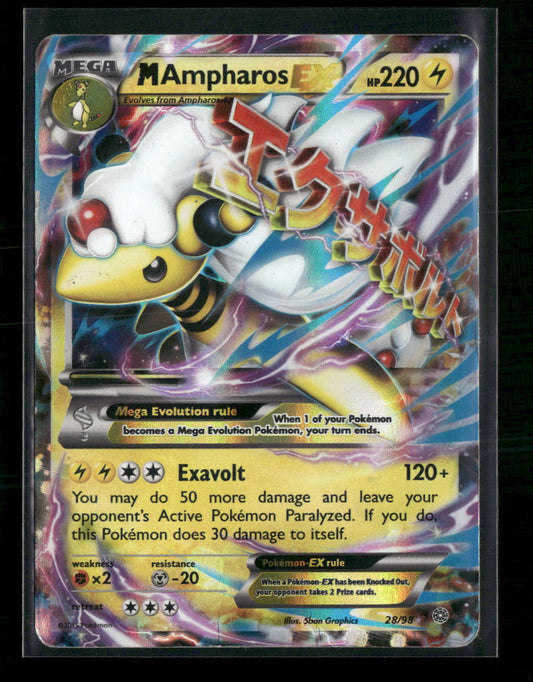 XY - Ancient Origins M Ampharos EX #28/98