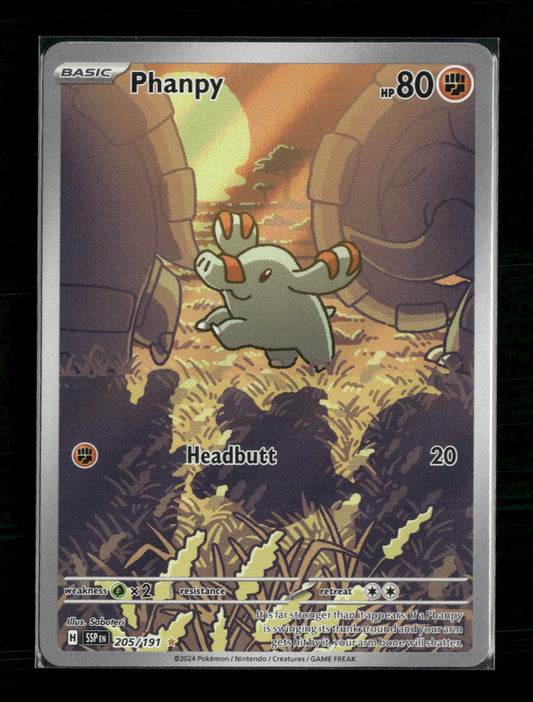 SV08: Surging Sparks Phanpy #205/191