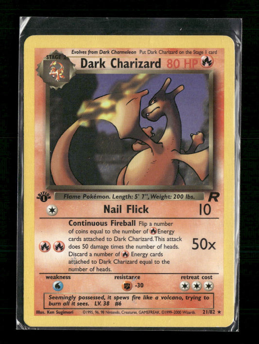 Team Rocket Dark Charizard (21) #21/82