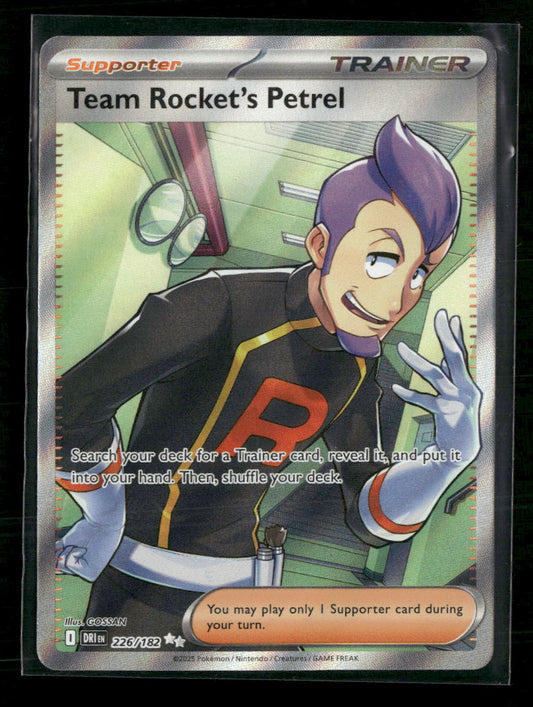 SV10: Destined Rivals Team Rocket's Petrel #226/182