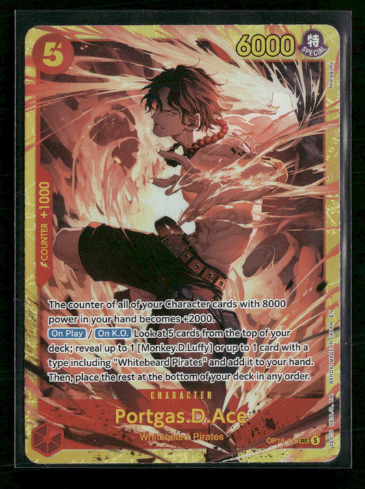 The Time of Battle Portgas.D.Ace (118) #OP16-118