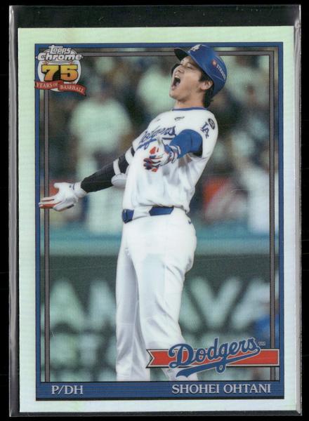 2026 Topps Chrome 1991 Topps Chrome Baseball Shohei Ohtani #91CB-1