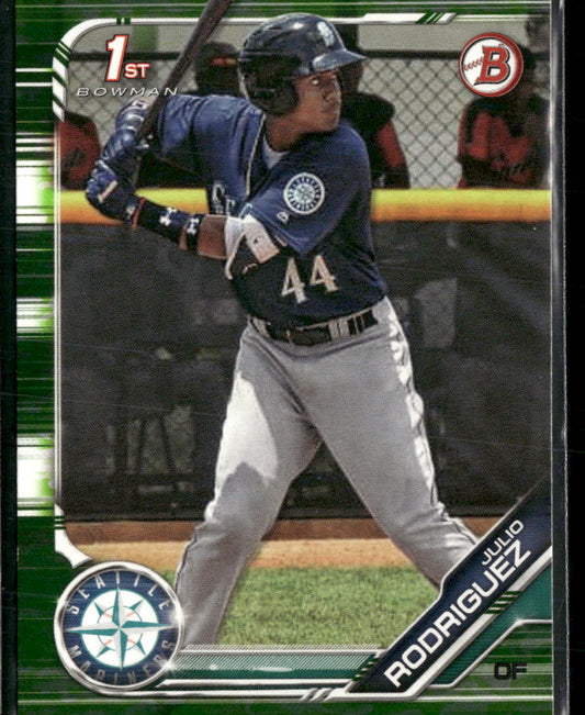 2019 Bowman Prospects Camo Julio Rodriguez #BP-33