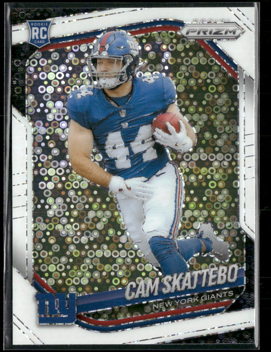 2025 Panini Prizm White Disco Cam Skattebo #363