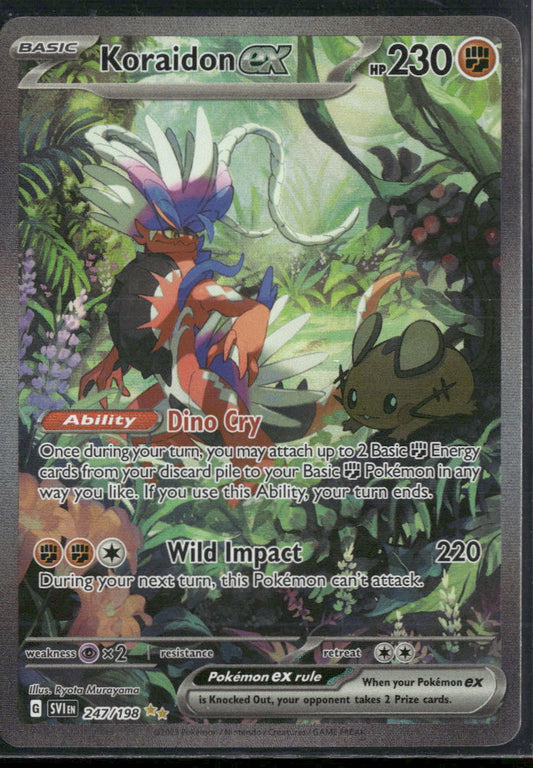 SV01: Scarlet & Violet Base Set Koraidon ex #247/198
